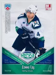 Карточка Дэнни Гру ХК Югра Ханты-Мансийск