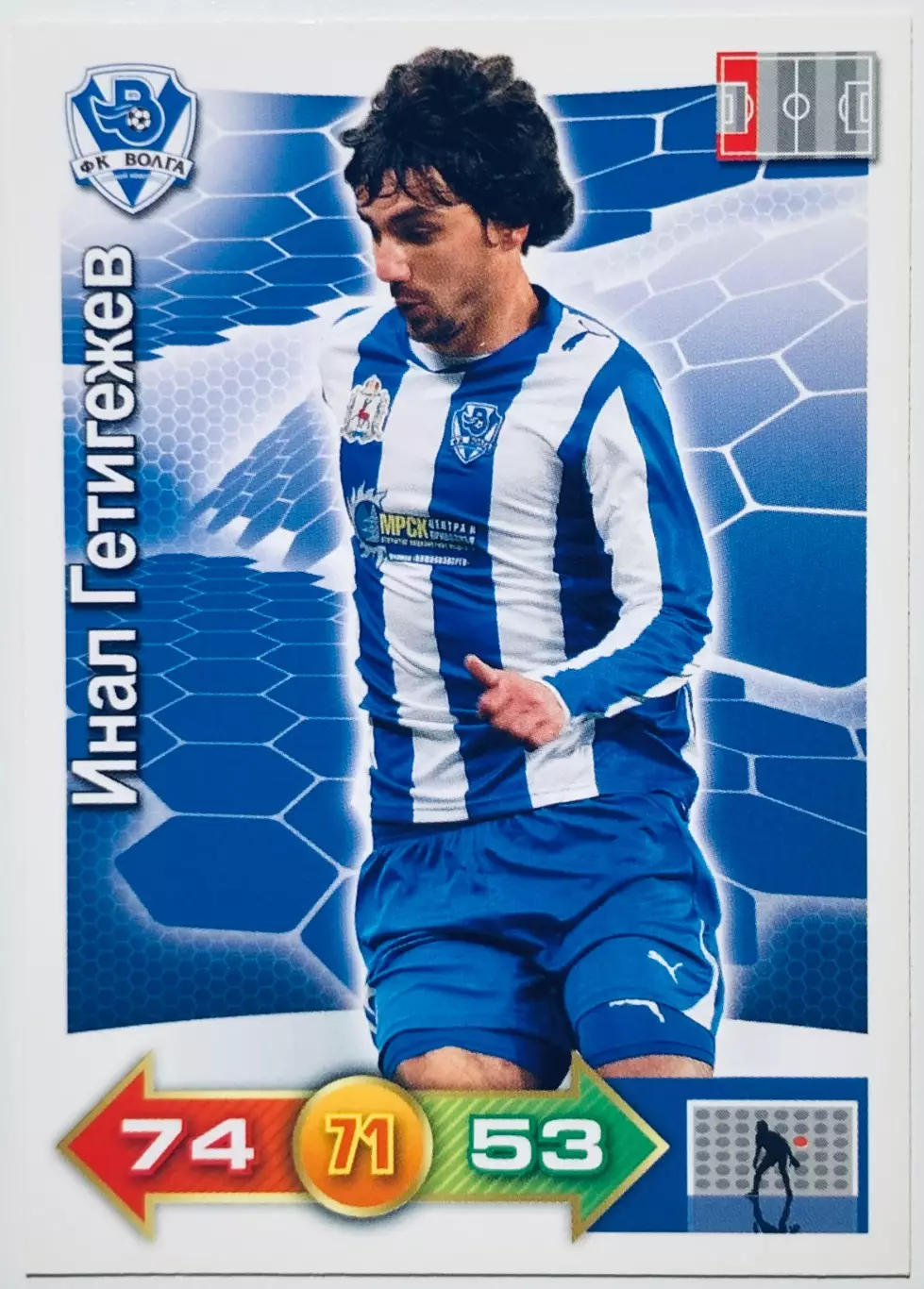 Карточка Инал Гетигежев ФК Волга Нижний Новгород