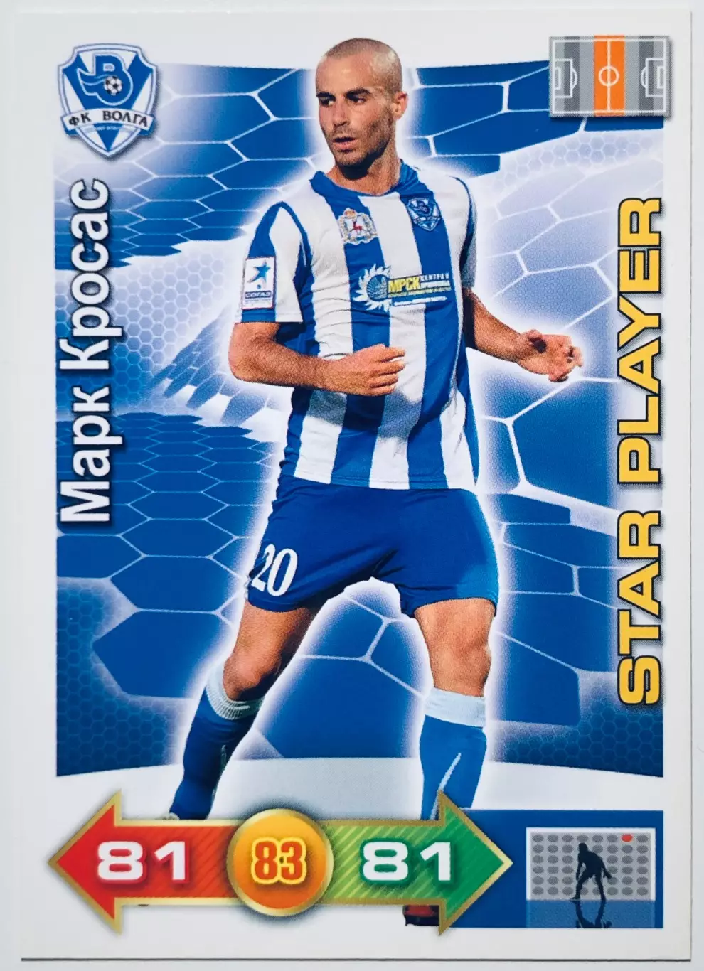 Карточка Марк Кросас ФК Волга Нижний Новгород
