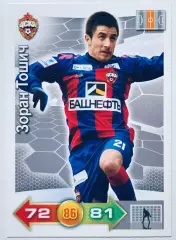 Карточка Зоран Тошич ЦСКА Москва