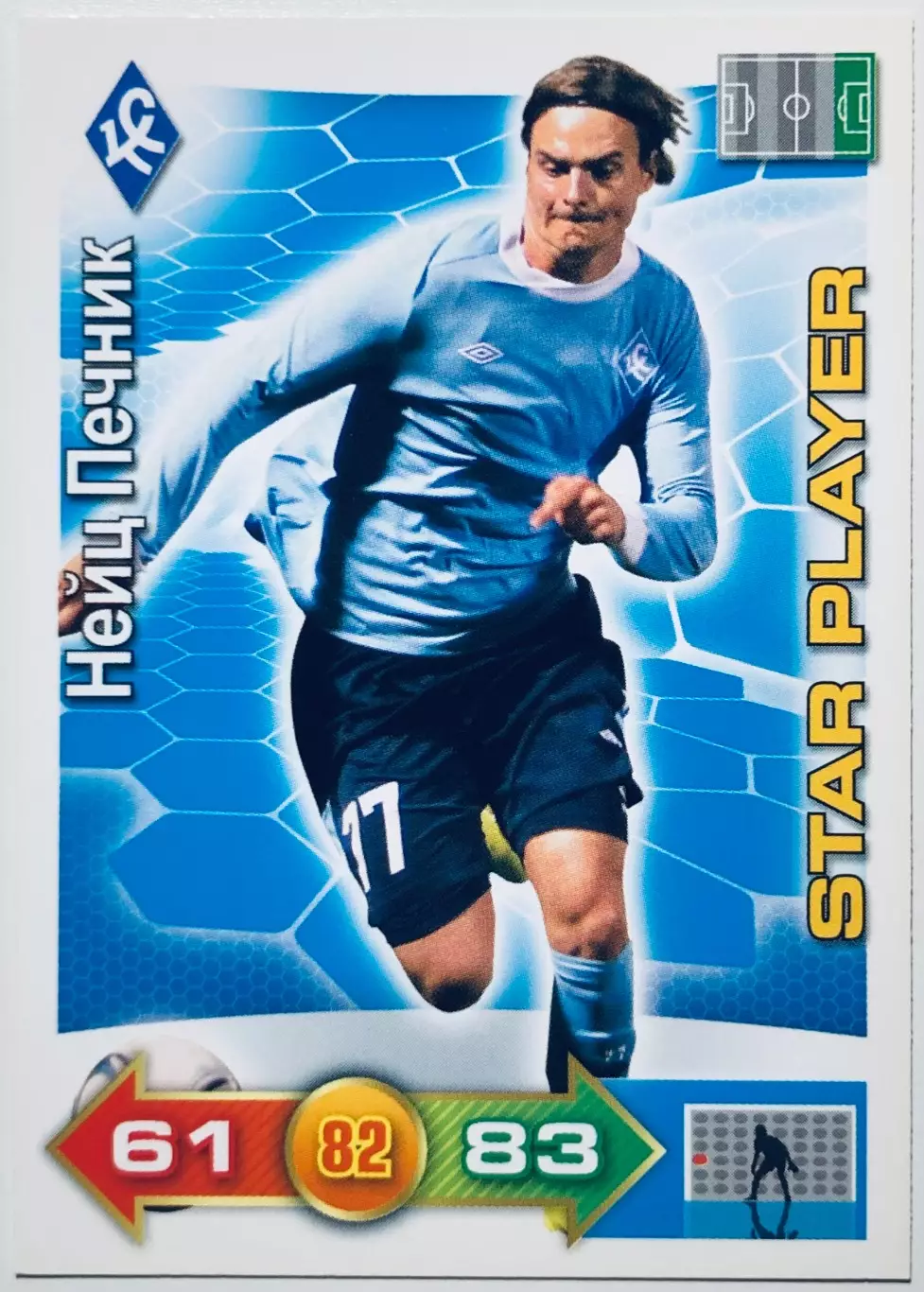 Карточка Нейц Печник ФК Крылья Советов Самара