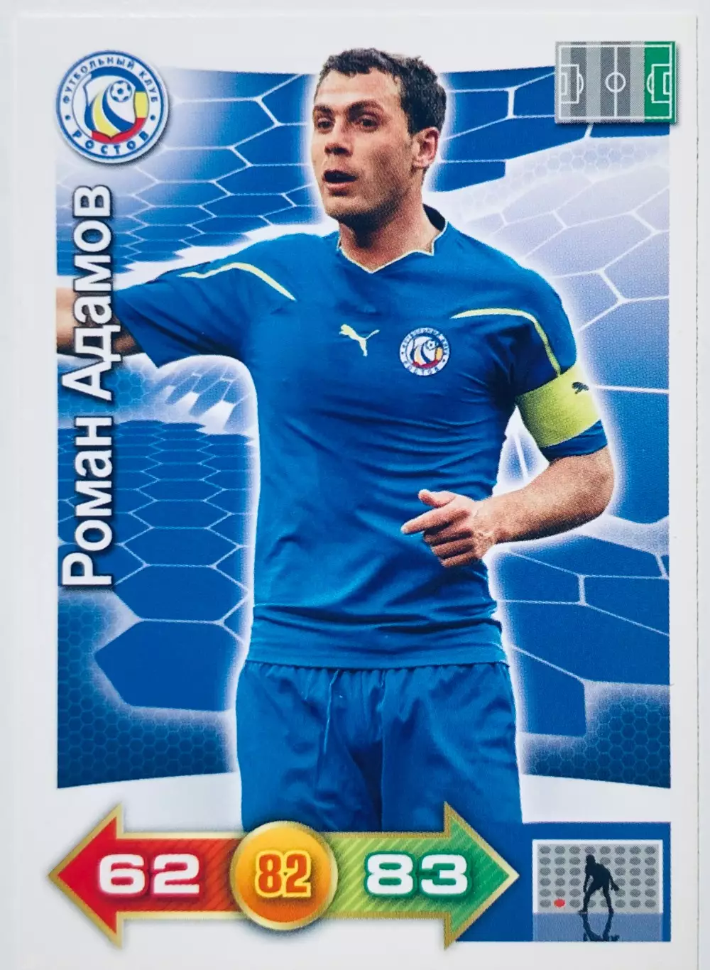 Карточка Роман Адамов ФК Ростов