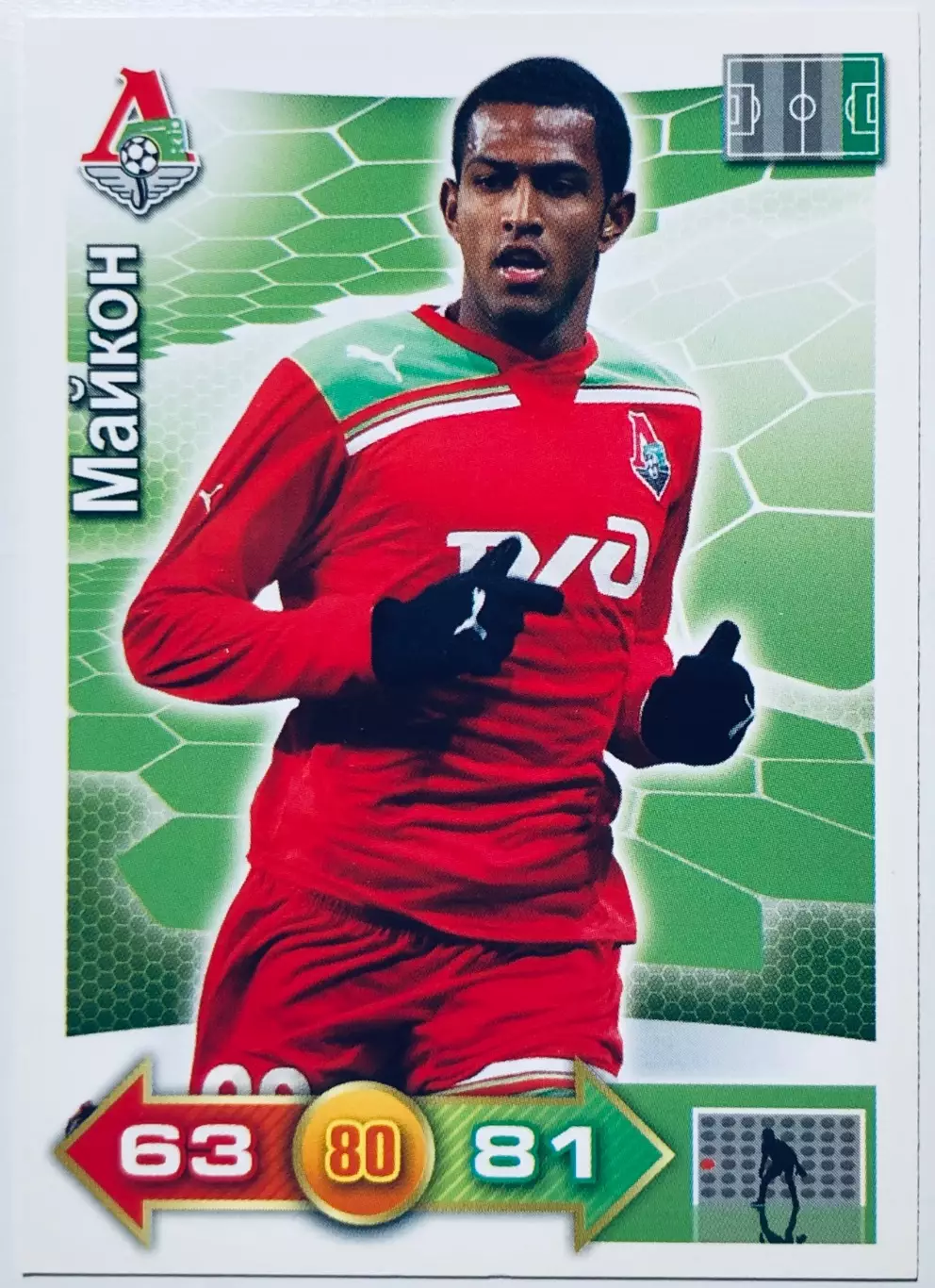 Карточка Майкон ФК Локомотив Москва