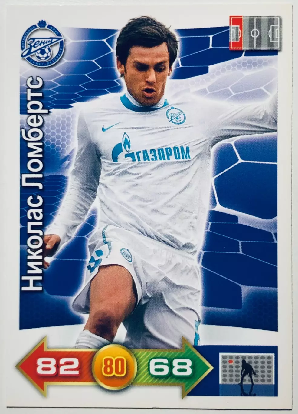 Карточка Николас Ломбертс ФК Зенит СПб
