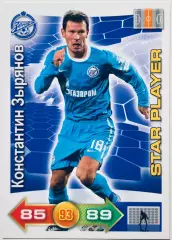 Карточка Константин Зырянов ФК Зенит СПб