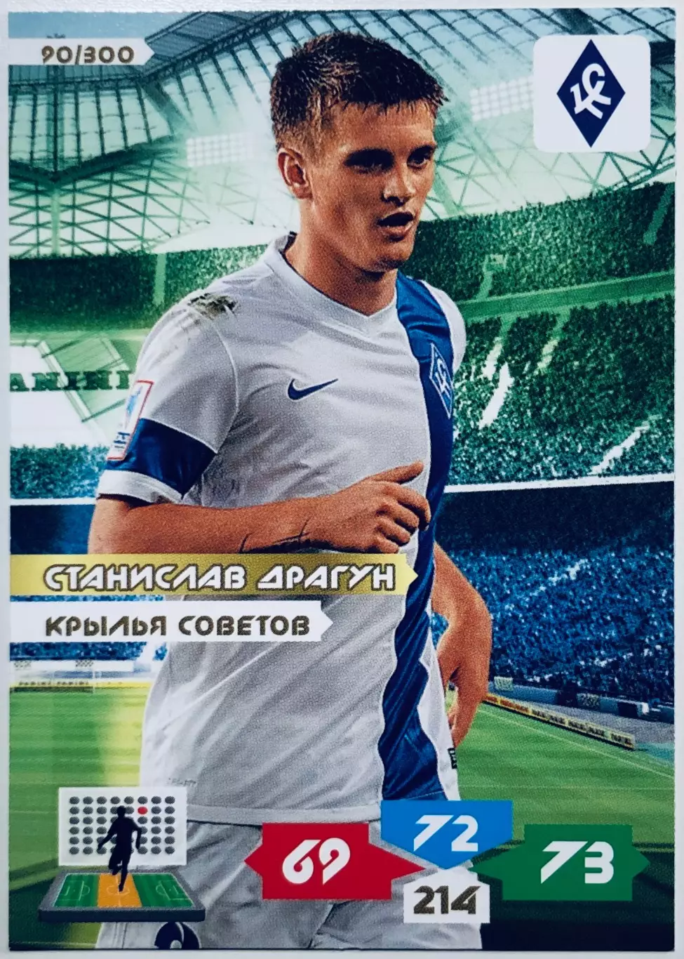 Карточка Станислав Драгун ФК Крылья Советов Самара