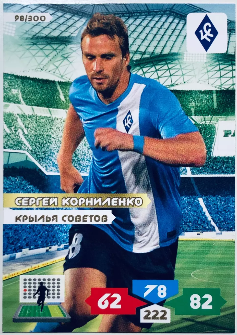 Карточка Сергей Корниленко ФК Крылья Советов Самара