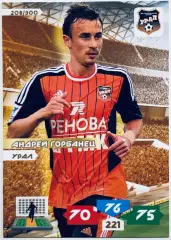 Карточка Андрей Горбанец ФК Урал Екатеринбург