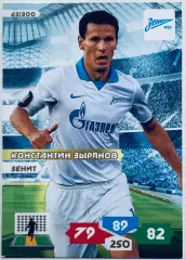Карточка Константин Зырянов ФК “Зенит” СПб