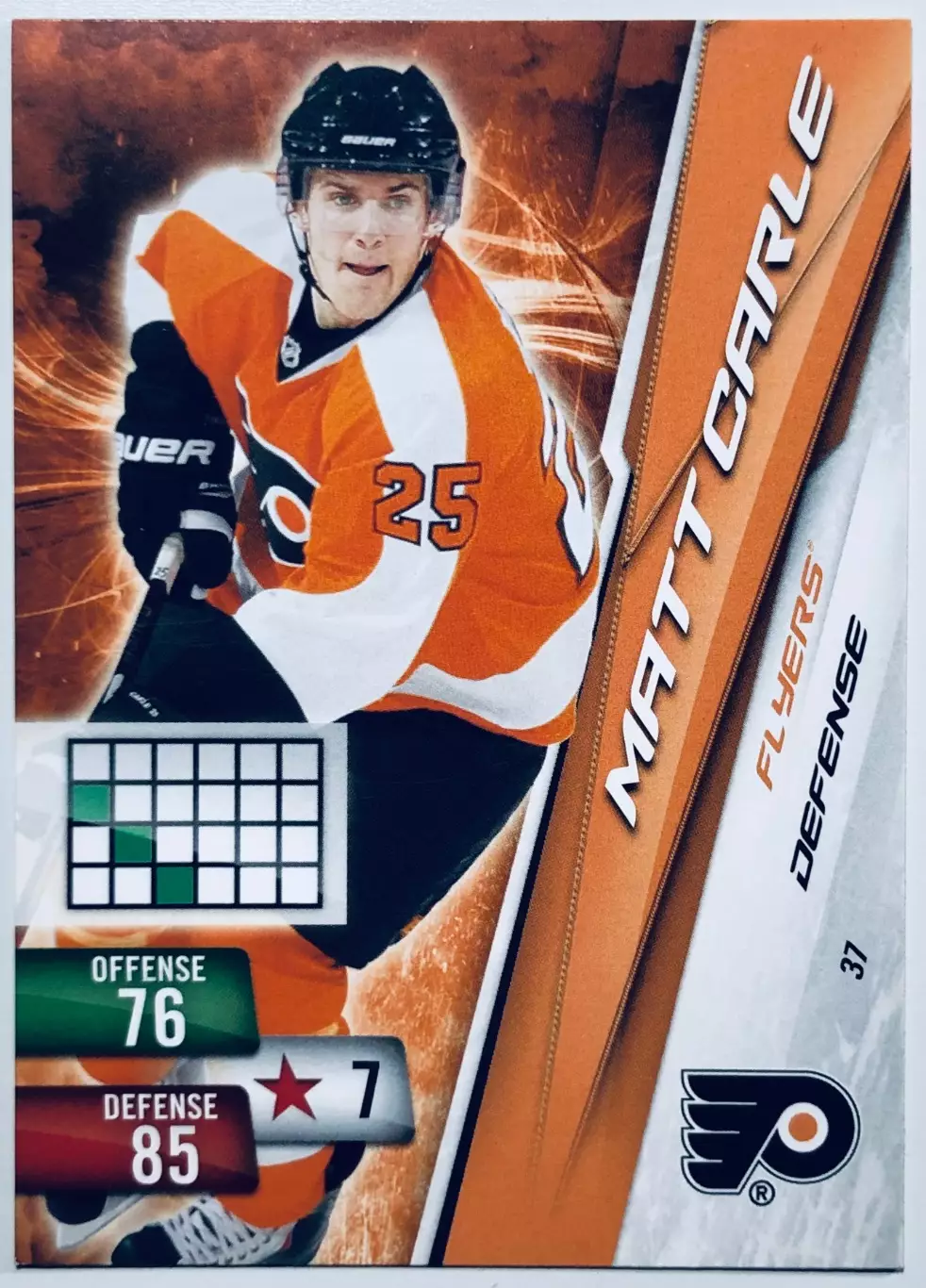 Карточка Matt Carle Philadelphia Flyers