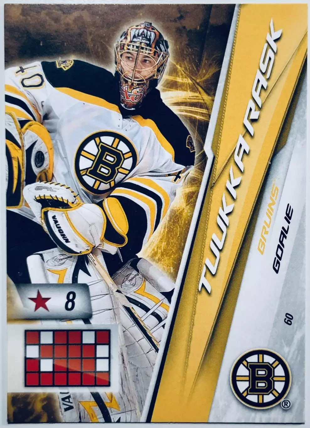 Карточка Tuukka Rask Boston Bruins