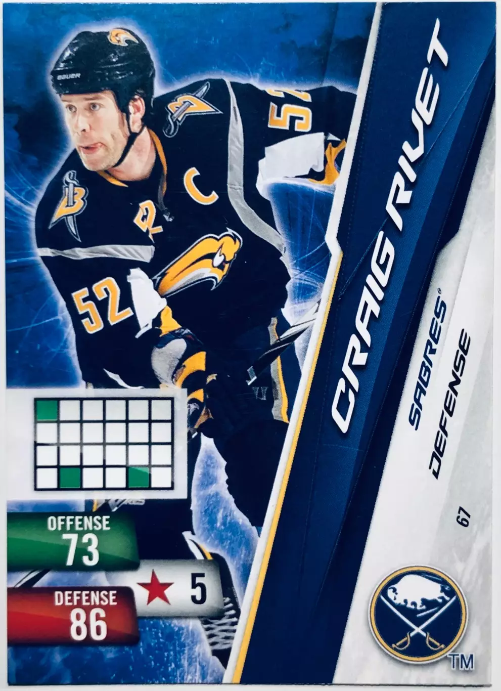Карточка Craig Rivet Buffalo Sabres