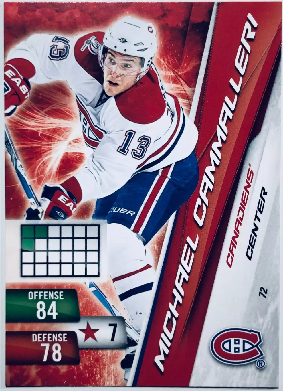 Карточка Michael Cammalleri Montreal Canadiens