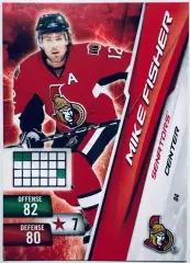 Карточка Mike Fisher Ottawa Senators