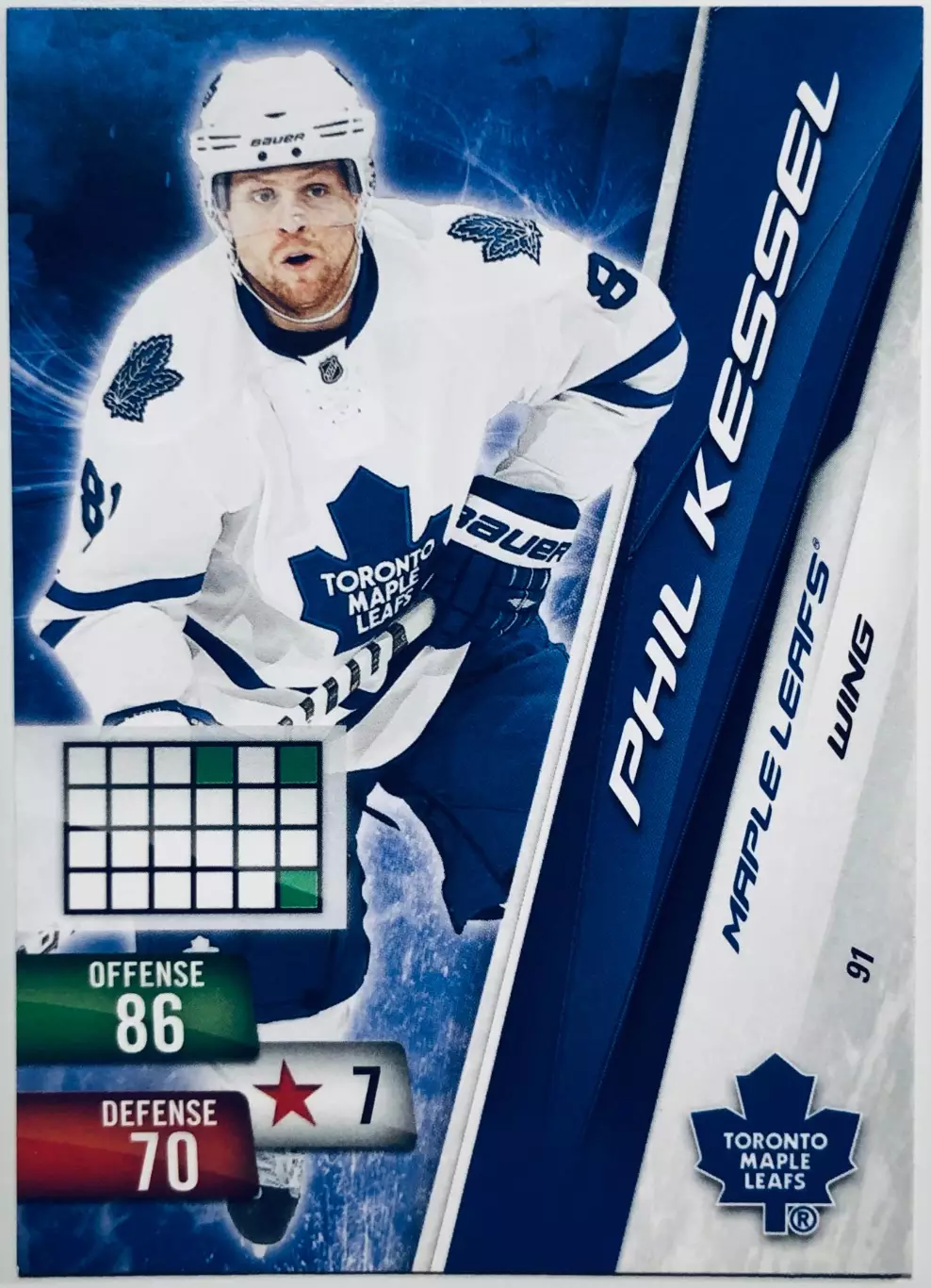 Карточка Phil Kessel Toronto Maple Leafs