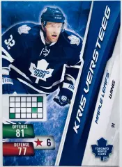 Карточка Kris Versteeg Toronto Maple Leafs