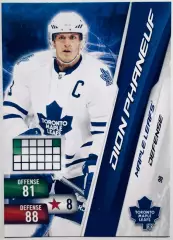Карточка Dion Phaneuf Toronto Maple Leafs