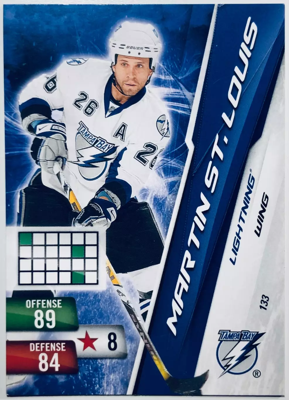 Карточка Martin St. Louis Tampa Bay Lightning