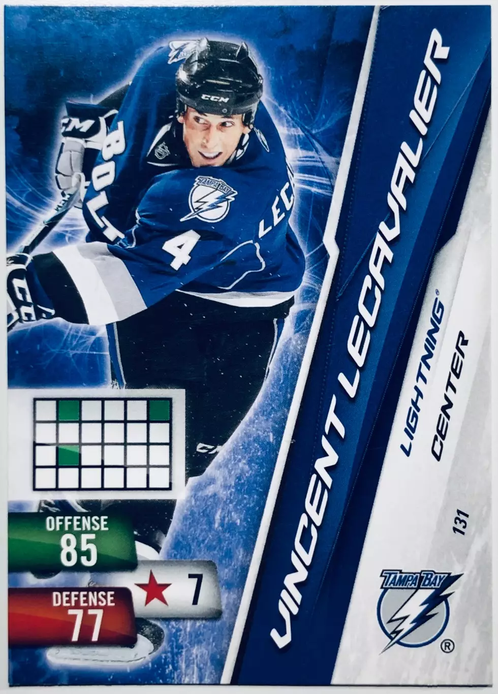 Карточка Vincent Lecavalier Tampa Bay Lightning