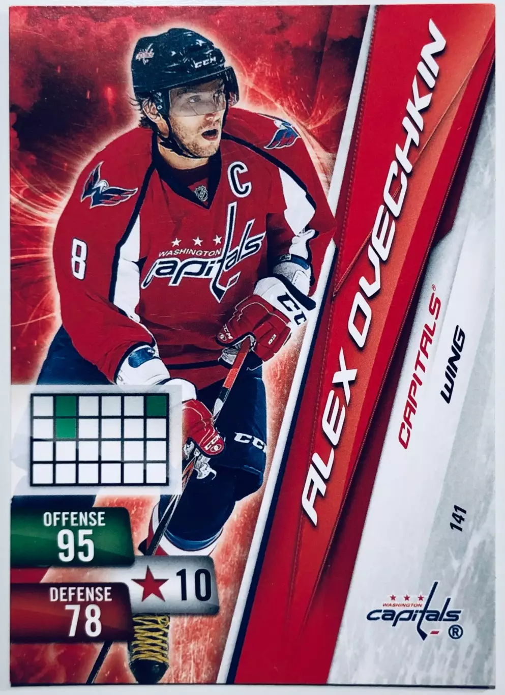 Карточка Alex Ovechkin Washington Capitals