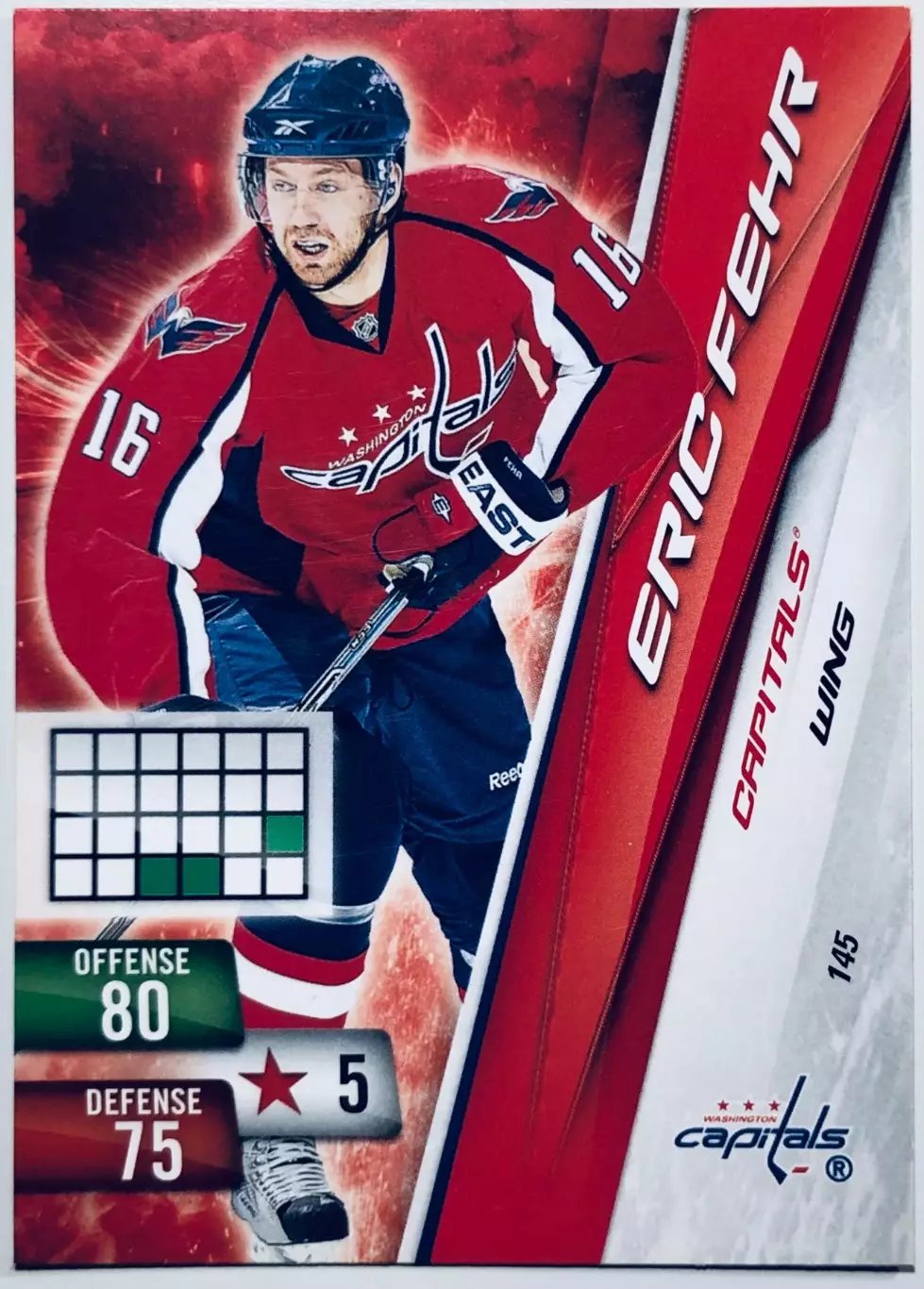 Карточка Eric Fehr Washington Capitals