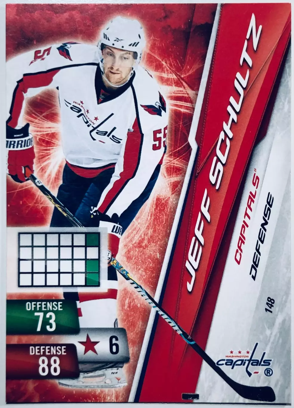 Карточка Jeff Schultz Washington Capitals