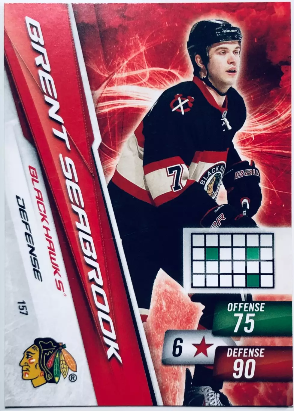 Карточка Brent Seabrook Chicago Blackhawks