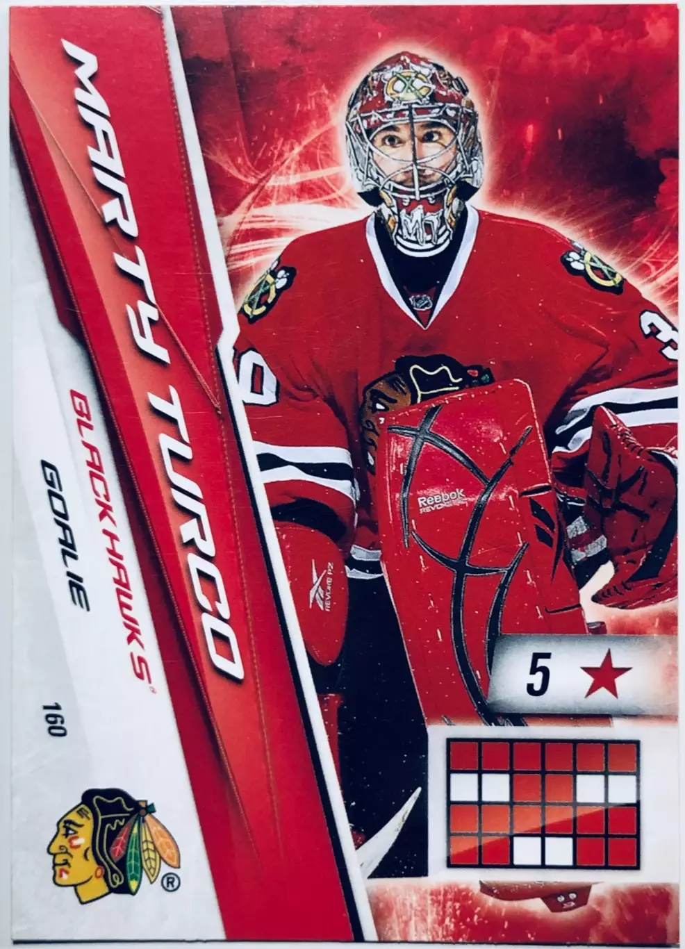 Карточка Marty Turco Chicago Blackhawks