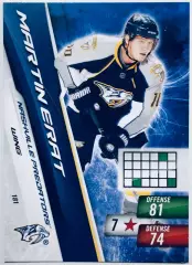 Карточка Martin Erat Nashville Predators