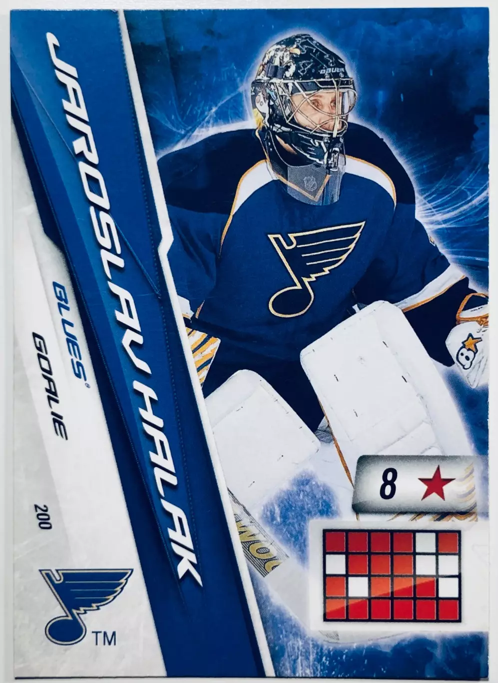 Карточка Jaroslav Halak St. Louis Blues