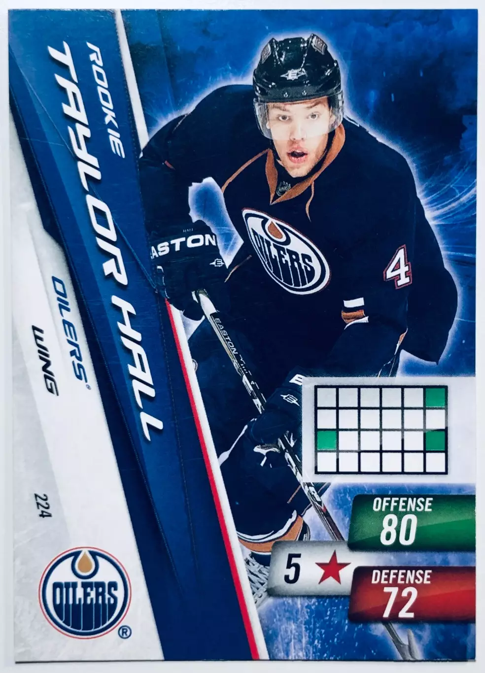 Карточка Taylor Hall Edmonton Oilers