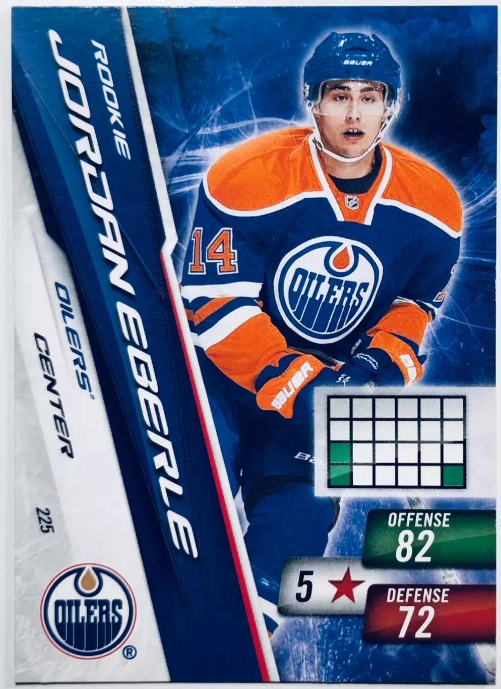 Карточка Jordan Eberle Edmonton Oilers