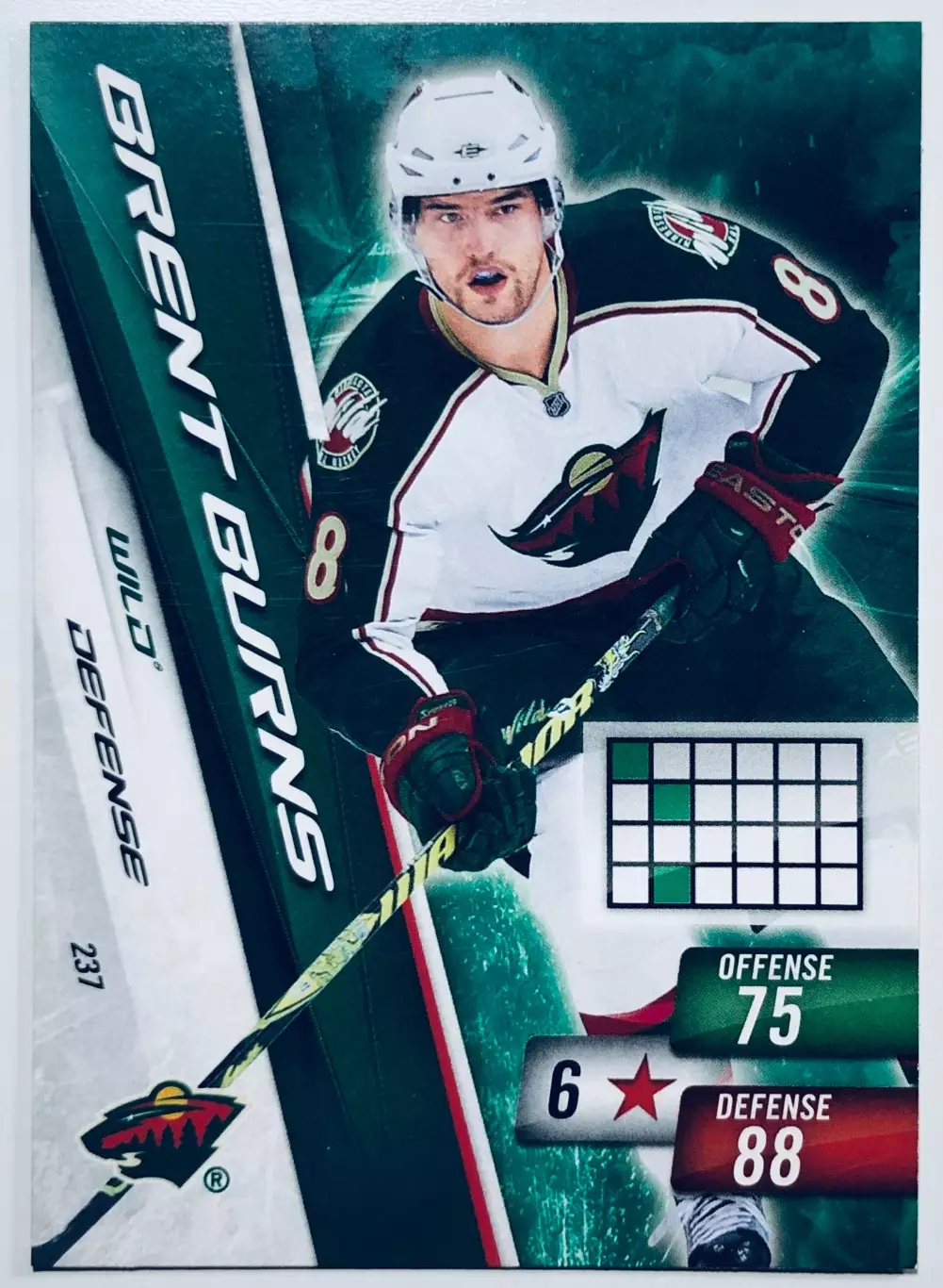 Карточка Brent Burns Minnesota Wild