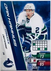 Карточка Dan Hamhuis Vancouver Canucks