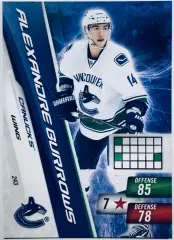 Карточка Alexandre Burrows Vancouver Canucks