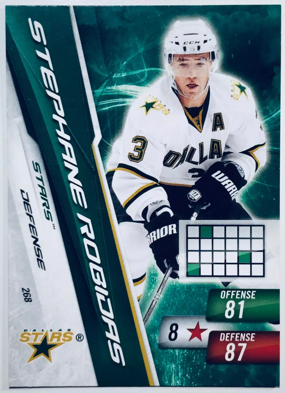Карточка Stephane Robidas Dallas Stars