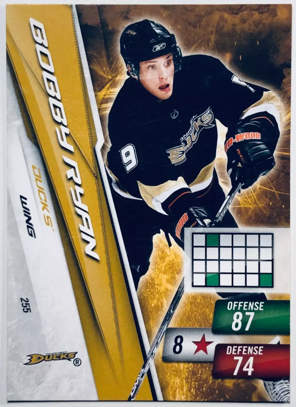 Карточка Bobby Ryan Anaheim Mighty Ducks