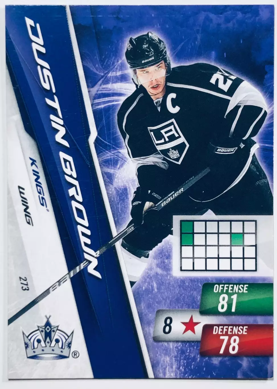Карточка Dustin Brown Los Angeles Kings