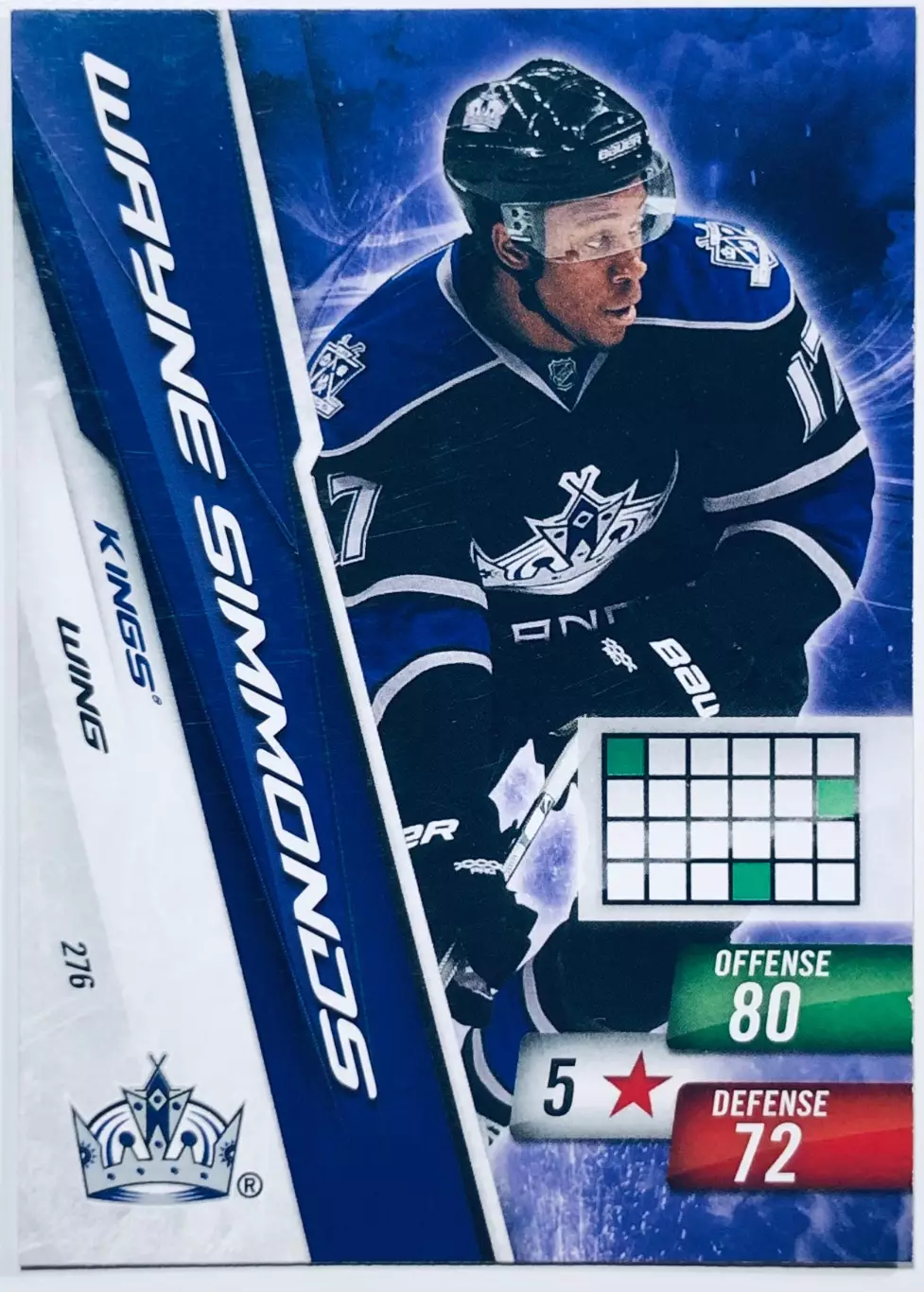 Карточка Wayne Simmonds Los Angeles Kings