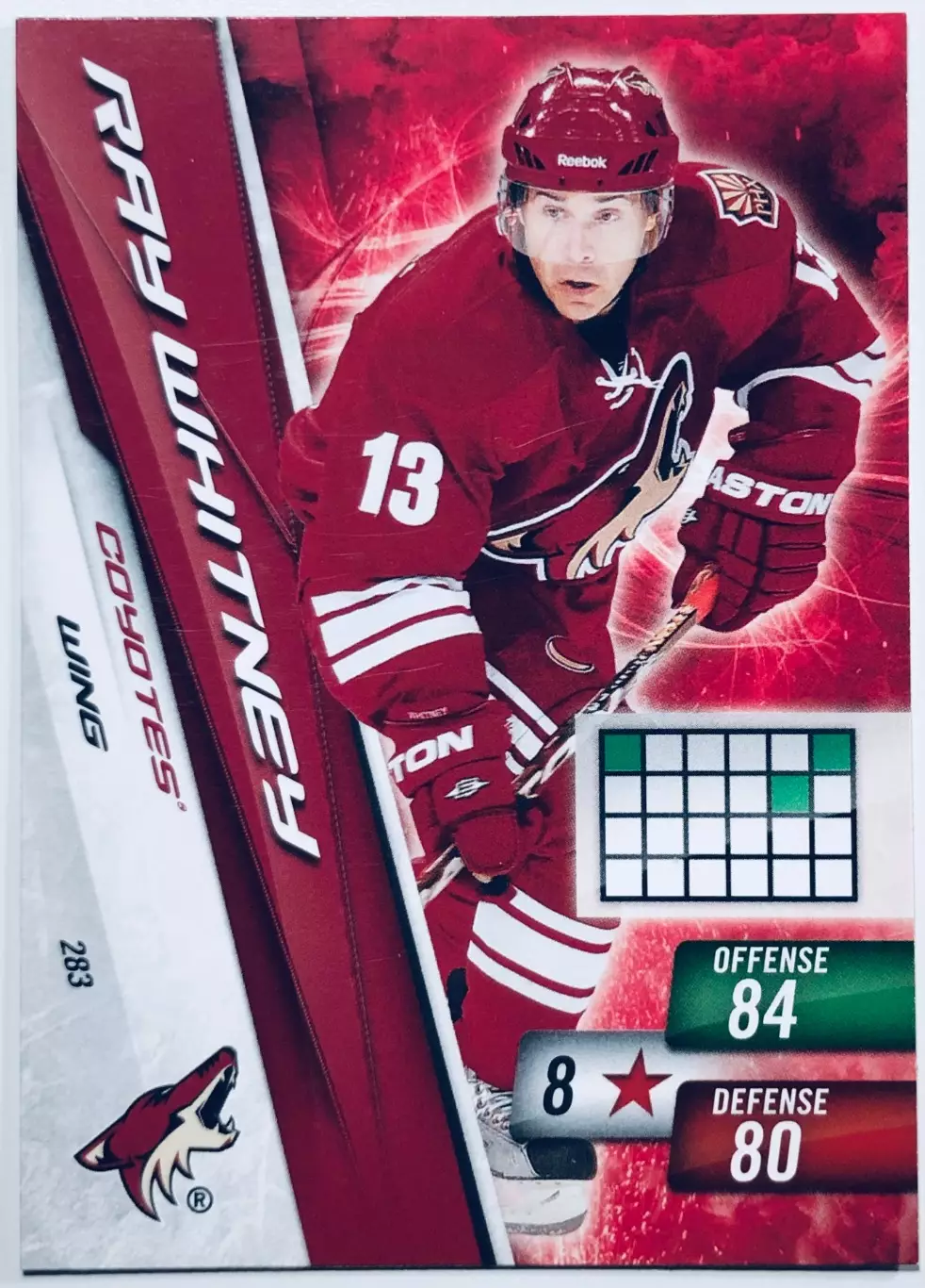 Карточка Ray Whitney Phoenix Coyotes