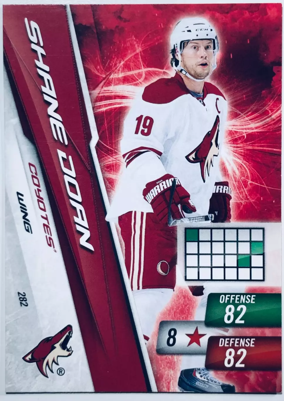 Карточка Shane Doan Phoenix Coyotes