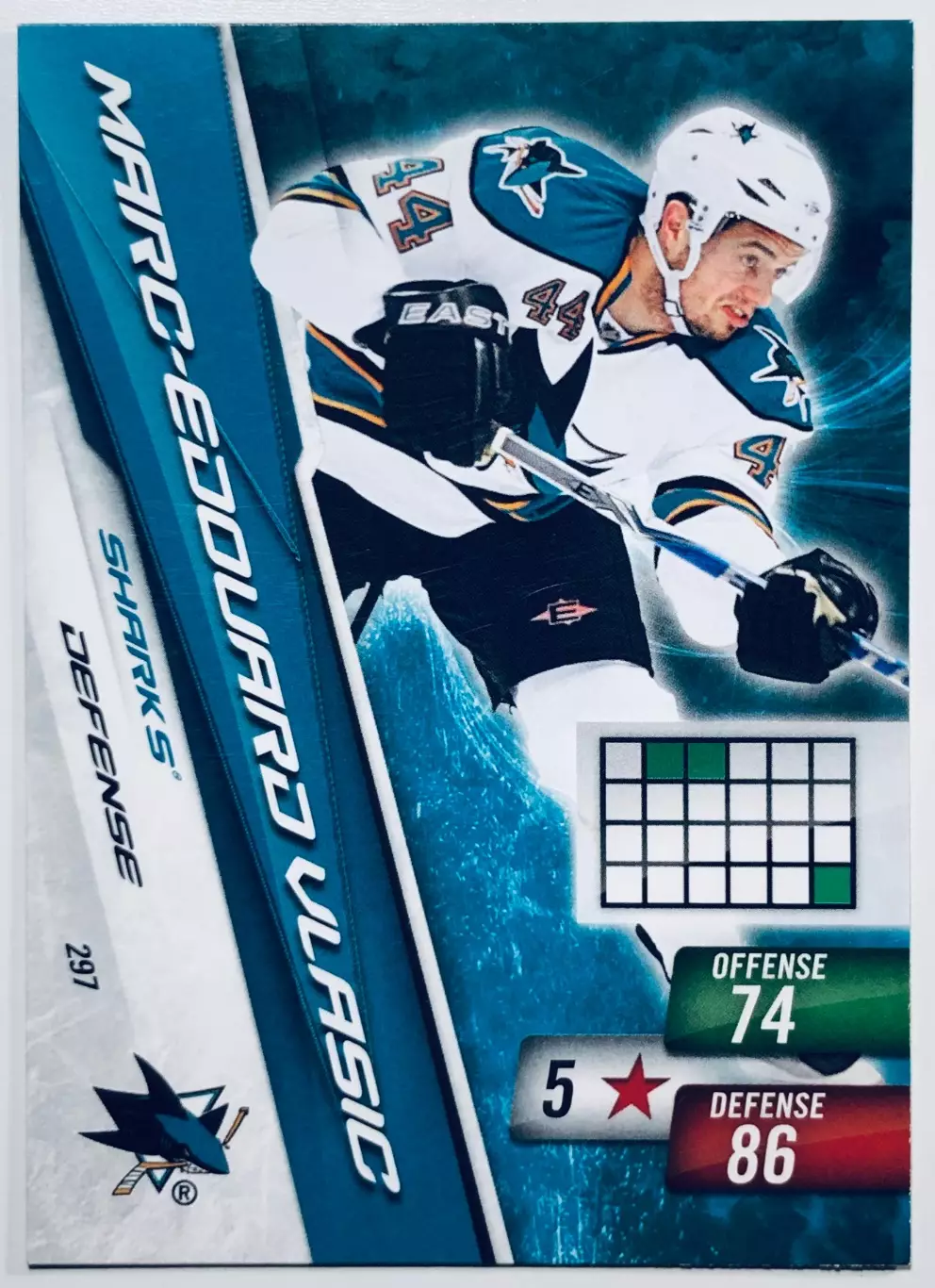 Карточка Marc-Edouard Vlasic San Jose Sharks
