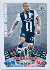 Карточка Danny Simpson Newcastle United