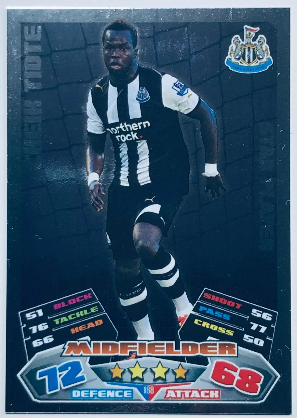 Карточка Cheik Tiote Newcastle United