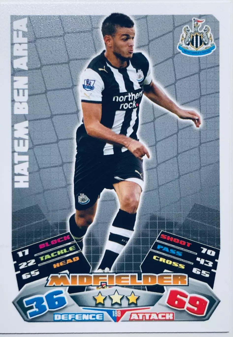 Карточка Hatem Ben Arfa Newcastle United