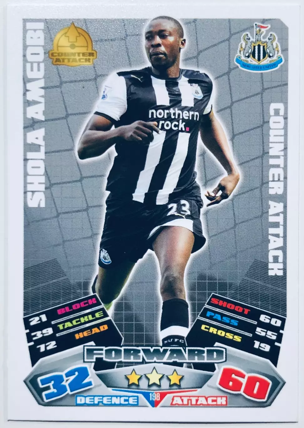 Карточка Shola Ameobi Newcastle United