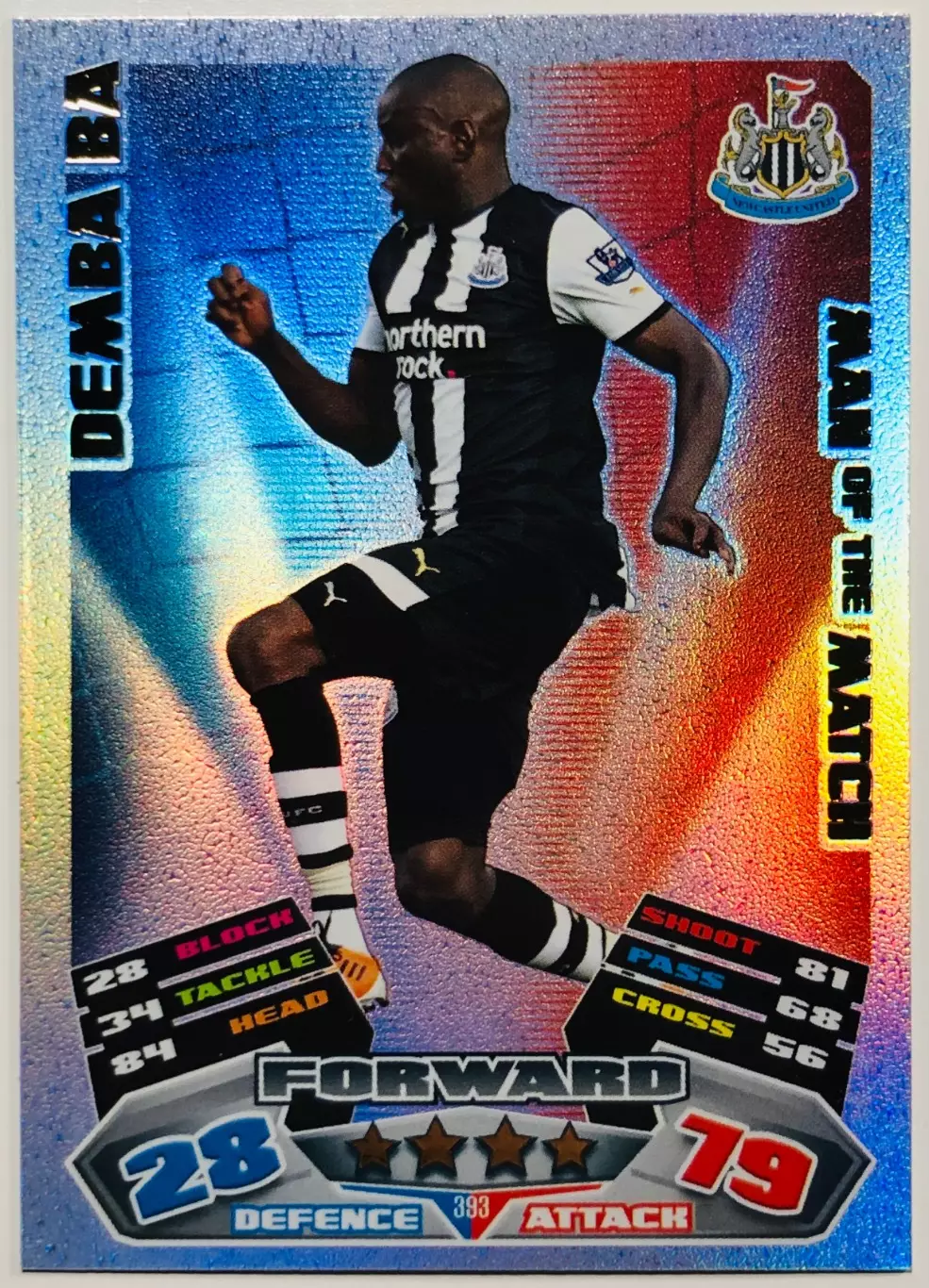 Карточка Demba Ba Newcastle United
