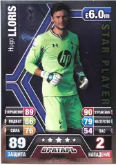 Карточка Hugo Lloris Tottenham Hotspur