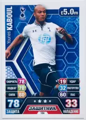 Карточка Younes Kaboul Tottenham Hotspur