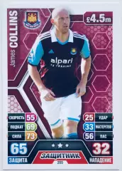 Карточка James Collins West Ham United FC